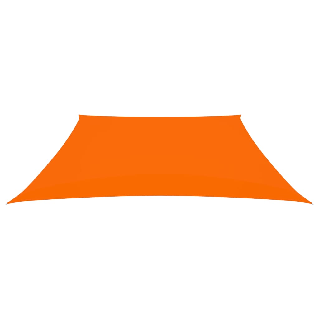 vidaXL Stínící plachta oxfordská látka lichoběžníková 3/4x3 m oranžová