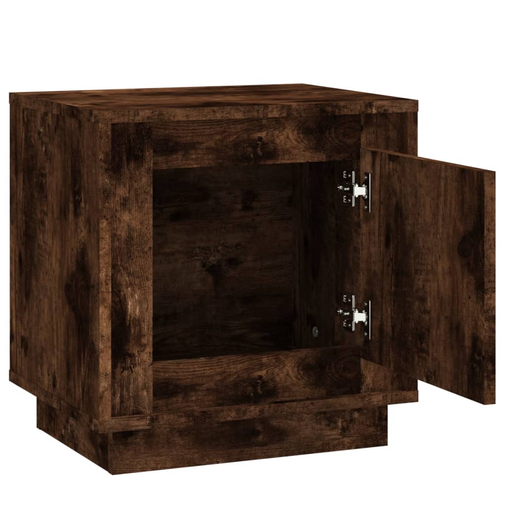 vidaXL Noční stolky 2 ks kouřový dub 44 x 35 x 45 cm kompozitní dřevo