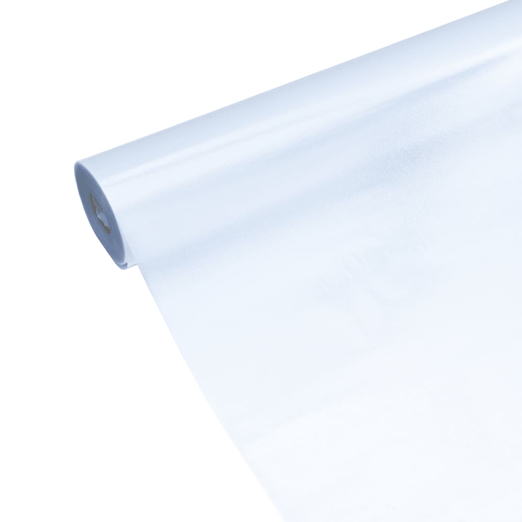 vidaXL Okenní fólie 3 ks statické matné průhledné šedé PVC