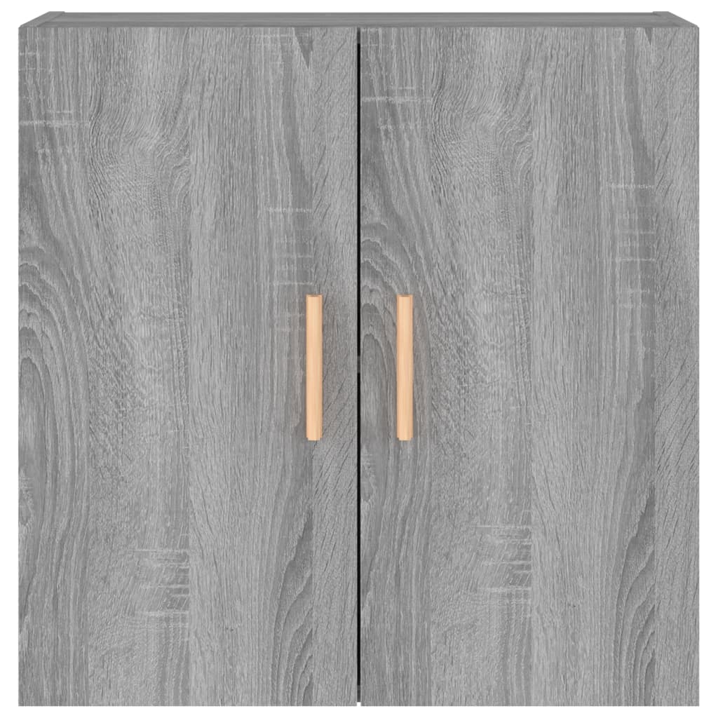 vidaXL Nástěnná skříňka šedá sonoma 60 x 30 x 60 cm kompozitní dřevo