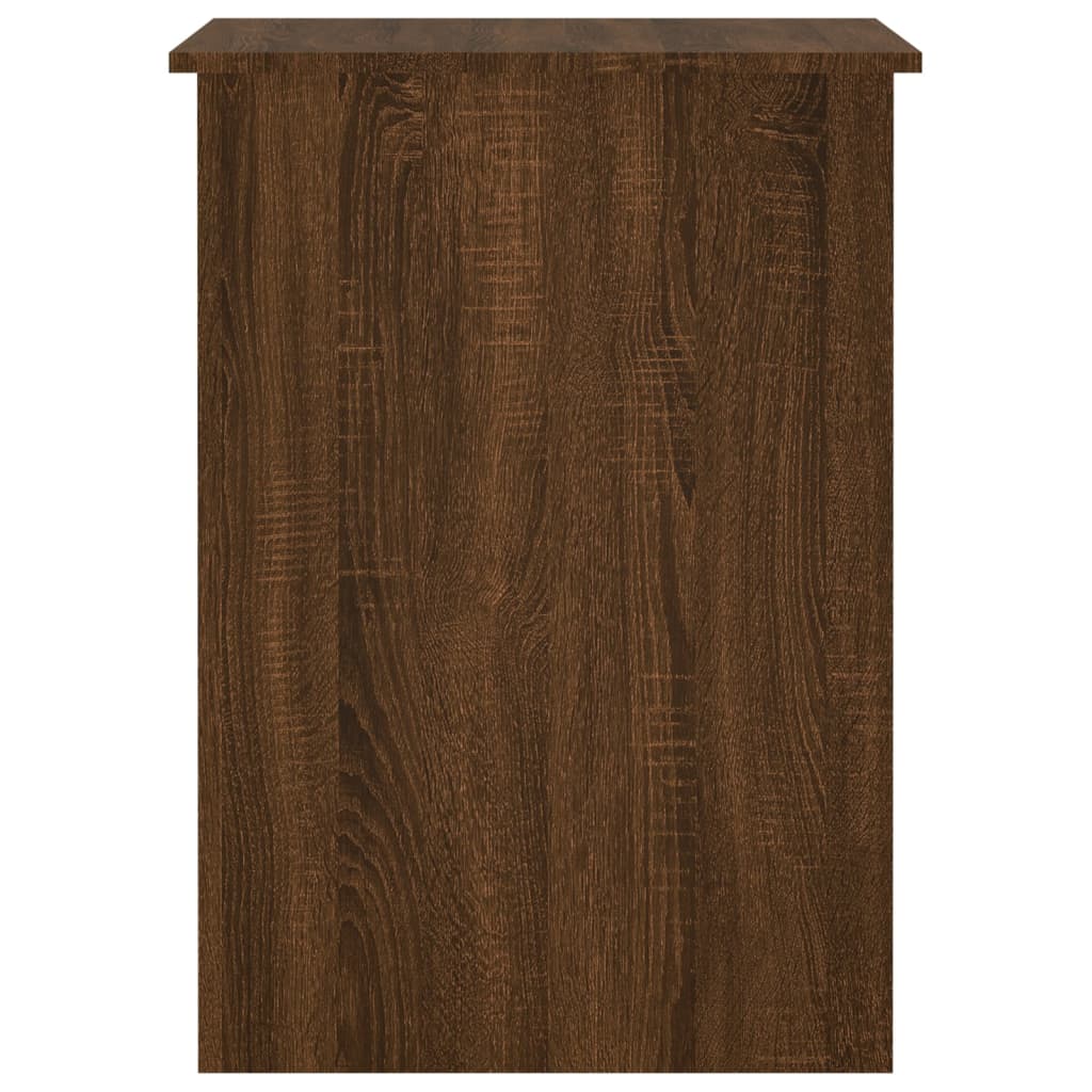 vidaXL Psací stůl hnědý dub 100 x 55 x 75 cm kompozitní dřevo