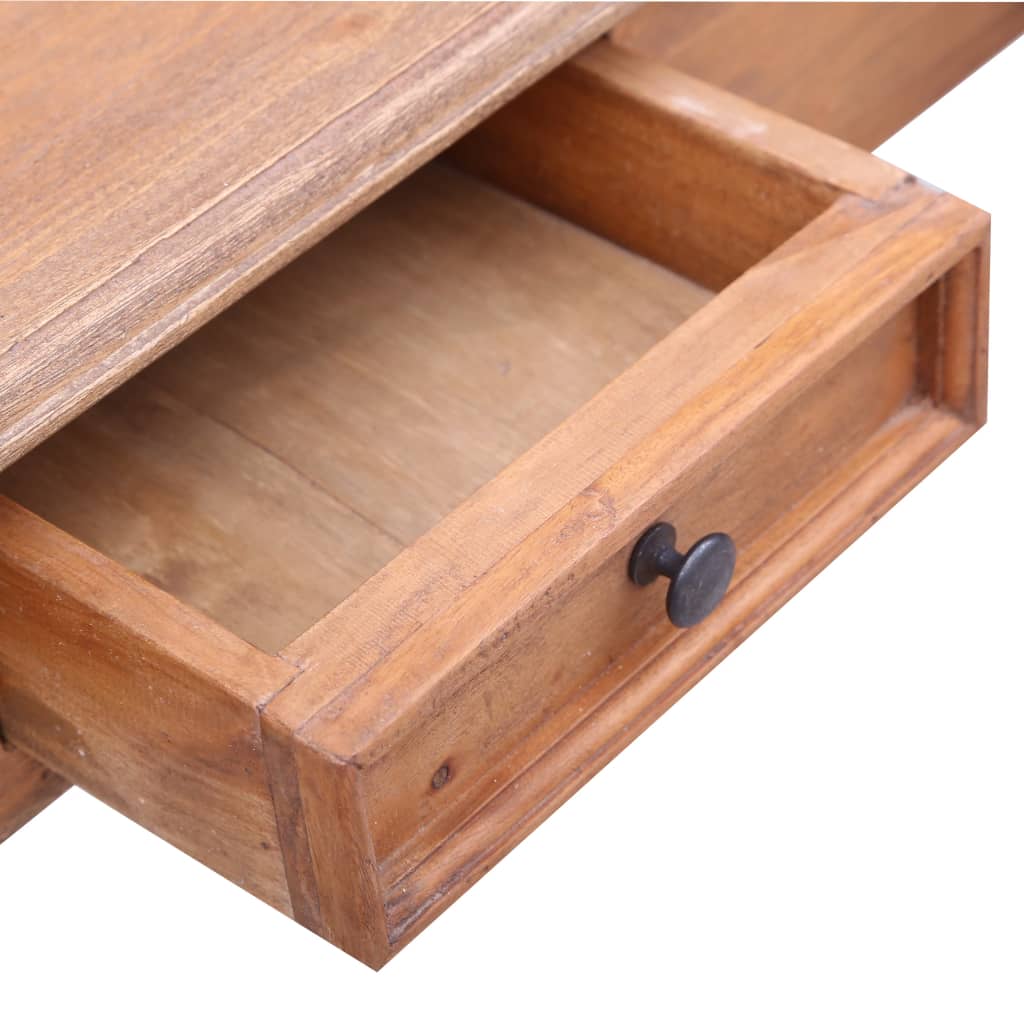 vidaXL Psací stůl se zásuvkami 90x50x101 cm masivní recyklované dřevo