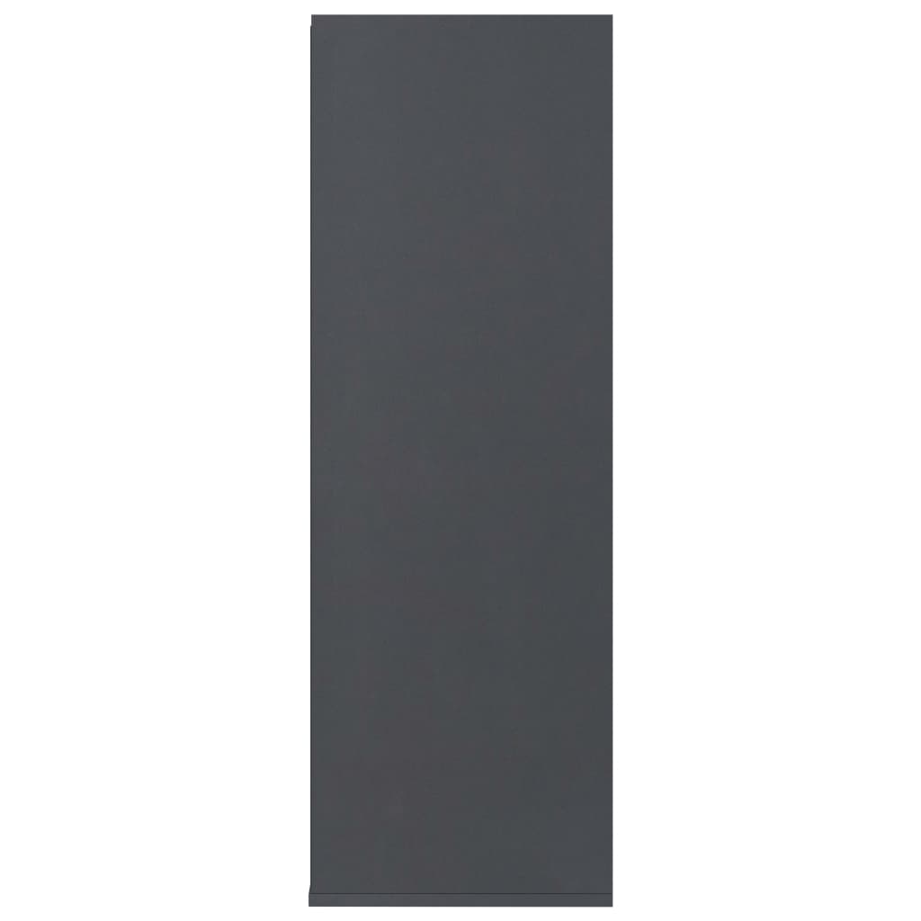 vidaXL Botník šedý 54 x 34 x 100,5 kompozitní dřevo