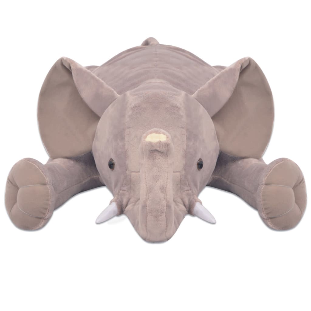 vidaXL Plyšová hračka slon XXL 95 cm