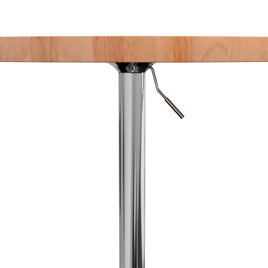 vidaXL Barový stolek Ø 60 x 90,5 cm masivní bukové dřevo