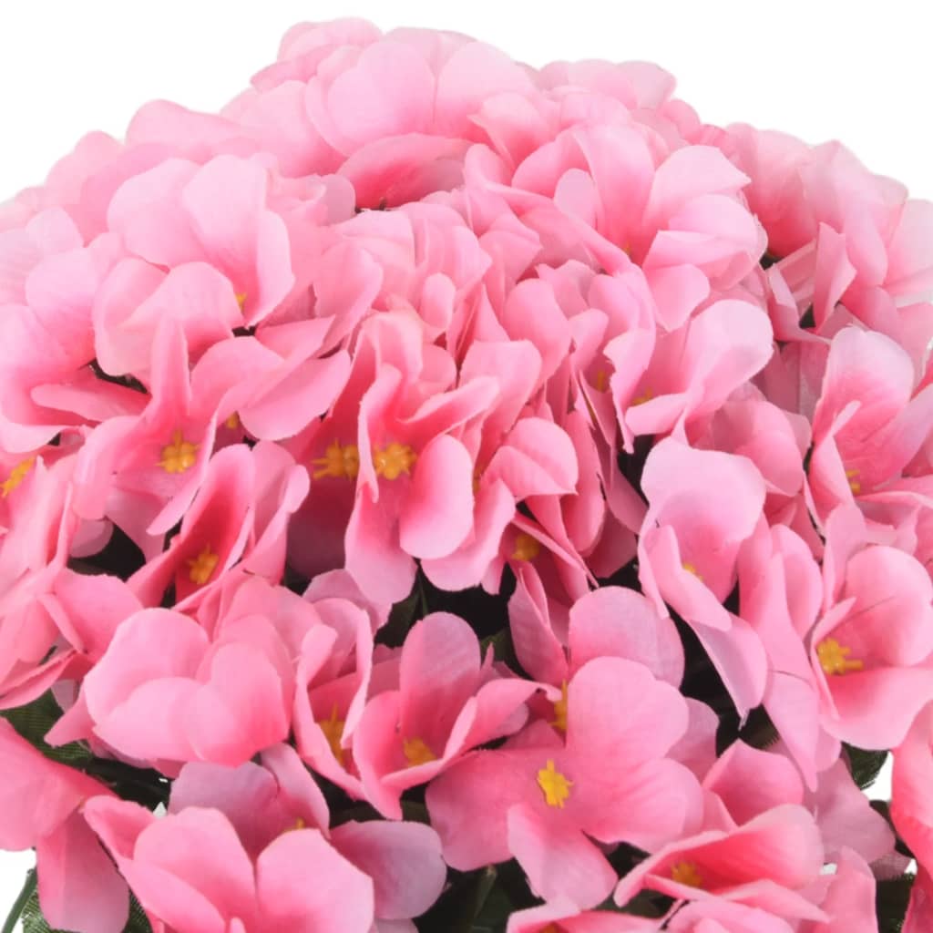 vidaXL Umělé květinové girlandy 3 ks růžové 85 cm