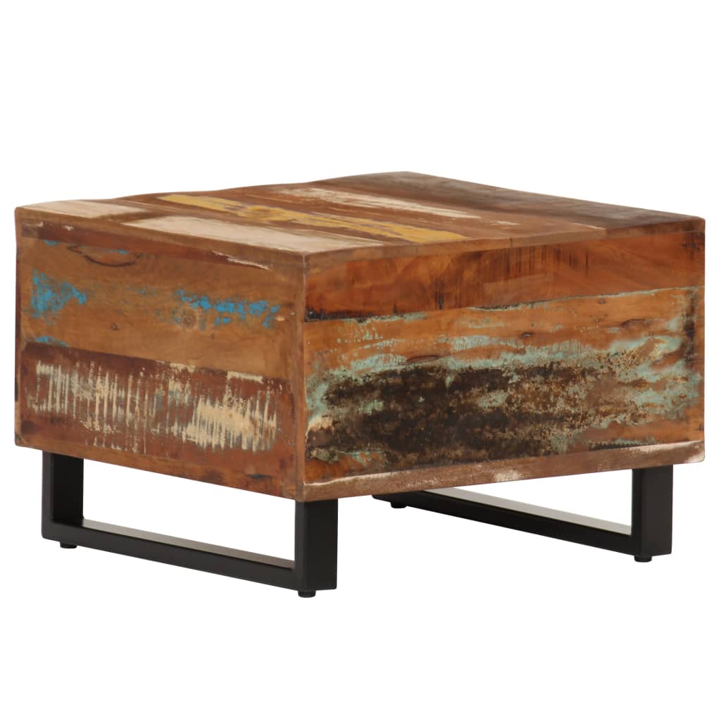 vidaXL Konferenční stolek 50 x 50 x 35 cm masivní recyklované dřevo