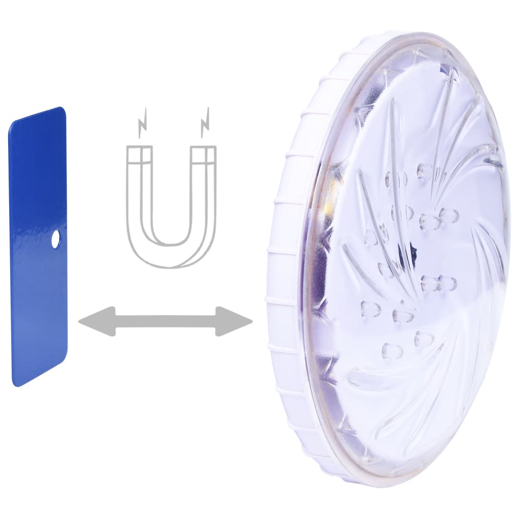 vidaXL Ponorné plovoucí LED svítidlo dálkové ovládání vícebarevné