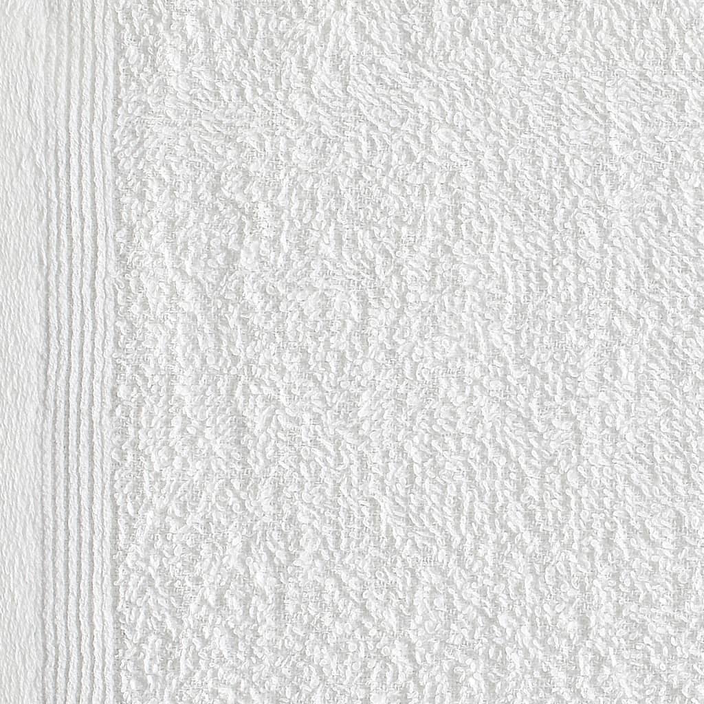 vidaXL Ručníky pro hosty 25 ks bavlna 350 g/m² 30 x 30 cm bílé