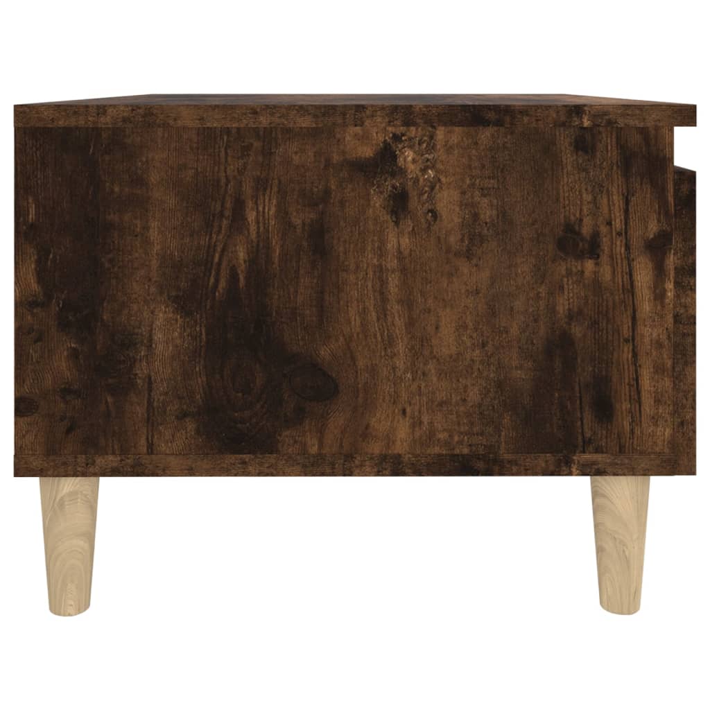 vidaXL Odkládací stolek kouřový dub 50 x 46 x 35 cm kompozitní dřevo