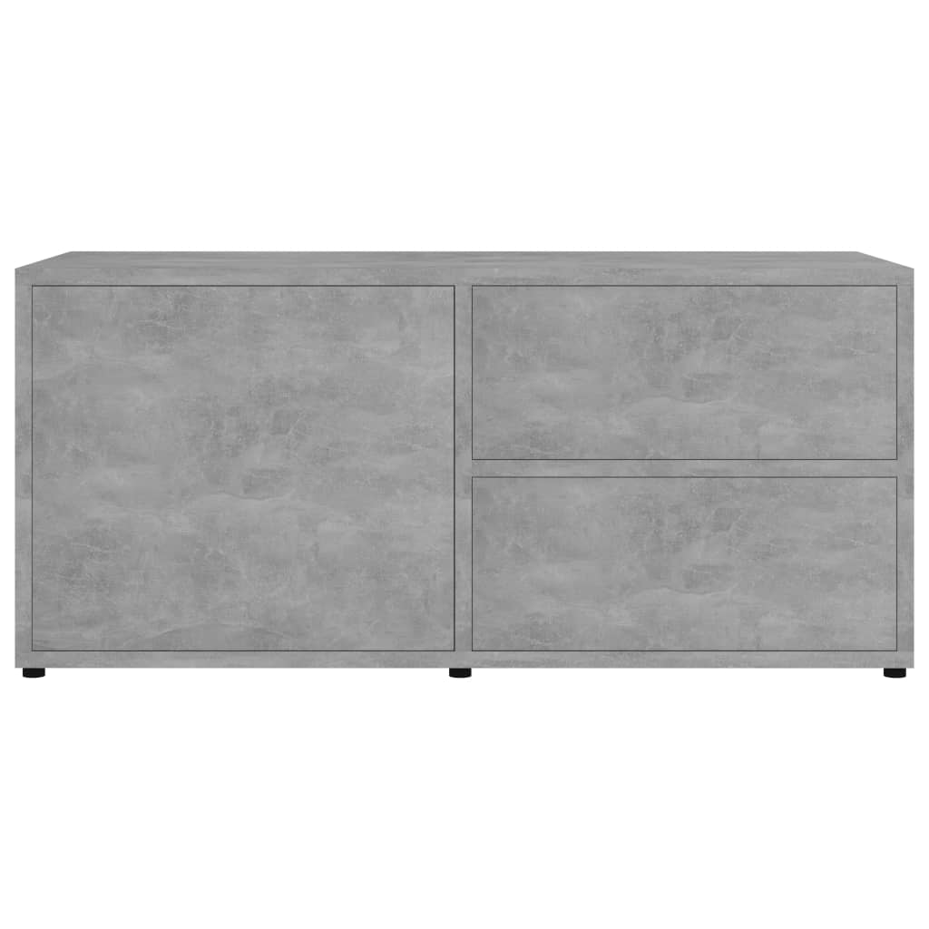 vidaXL TV stolek betonově šedý 80 x 34 x 36 cm dřevotříska