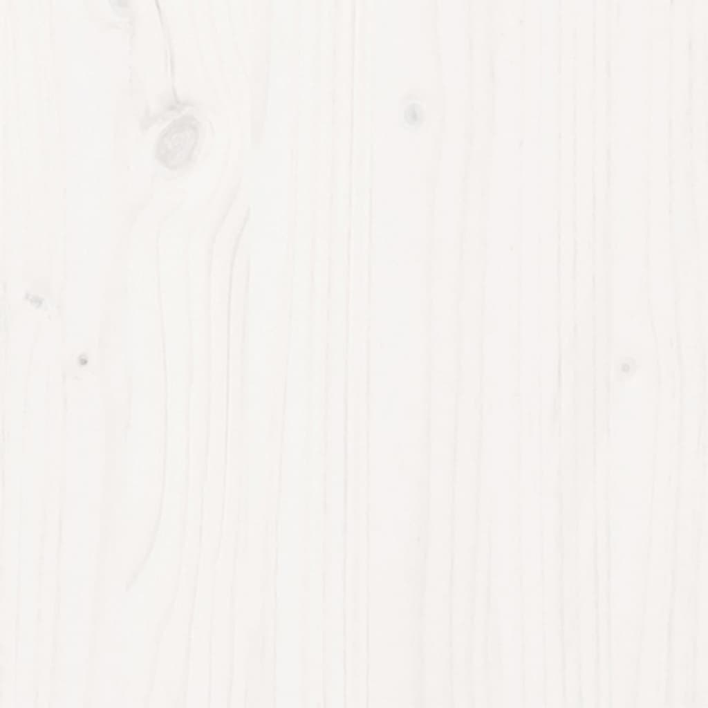 vidaXL Příborník bílý 111 x 34 x 60 cm masivní borové dřevo