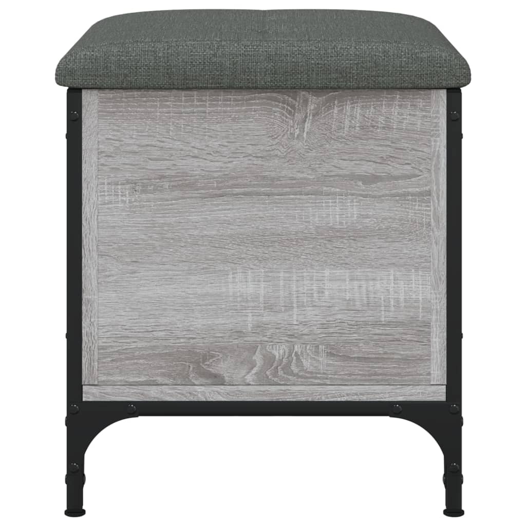 vidaXL Úložná lavice šedá sonoma 42 x 42 x 45 cm kompozitní dřevo