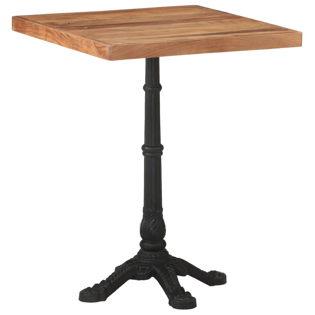 vidaXL Balkonový stolek 60 x 60 x 76 cm masivní akáciové dřevo