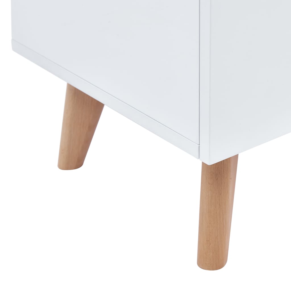 vidaXL TV stolek bílý 120 x 40 x 46 cm MDF