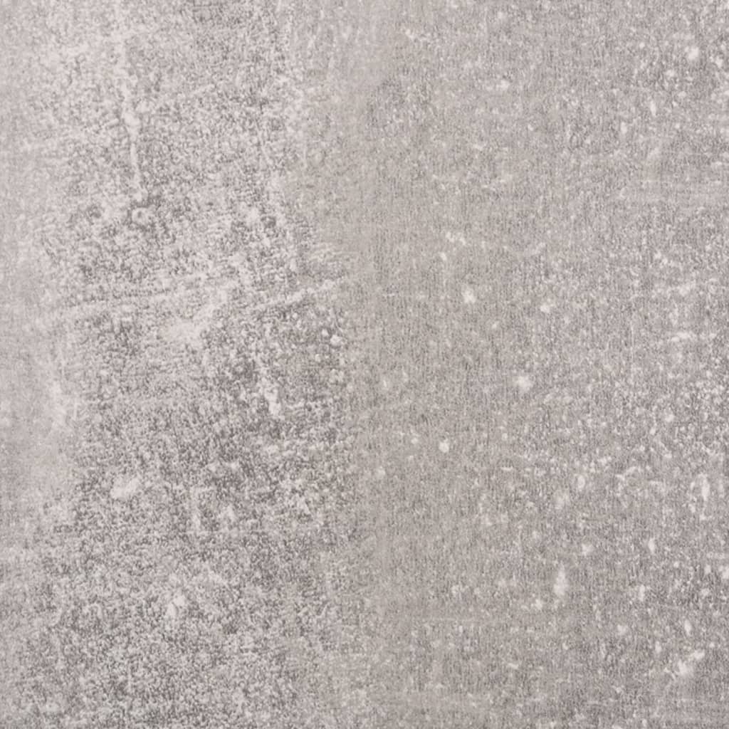 vidaXL Botník betonově šedý 59x17x81 cm kompozitní dřevo