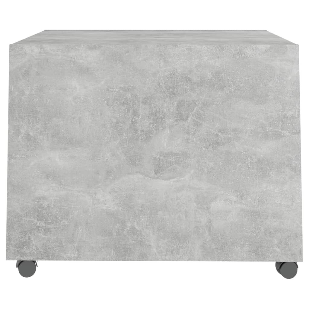 vidaXL Konferenční stolek betonově šedý 55x55x40 cm kompozitní dřevo
