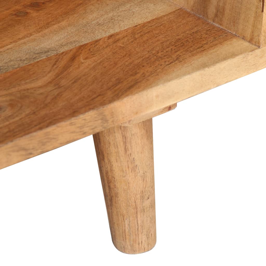 vidaXL TV stolek 115 x 30 x 39 cm masivní akáciové dřevo
