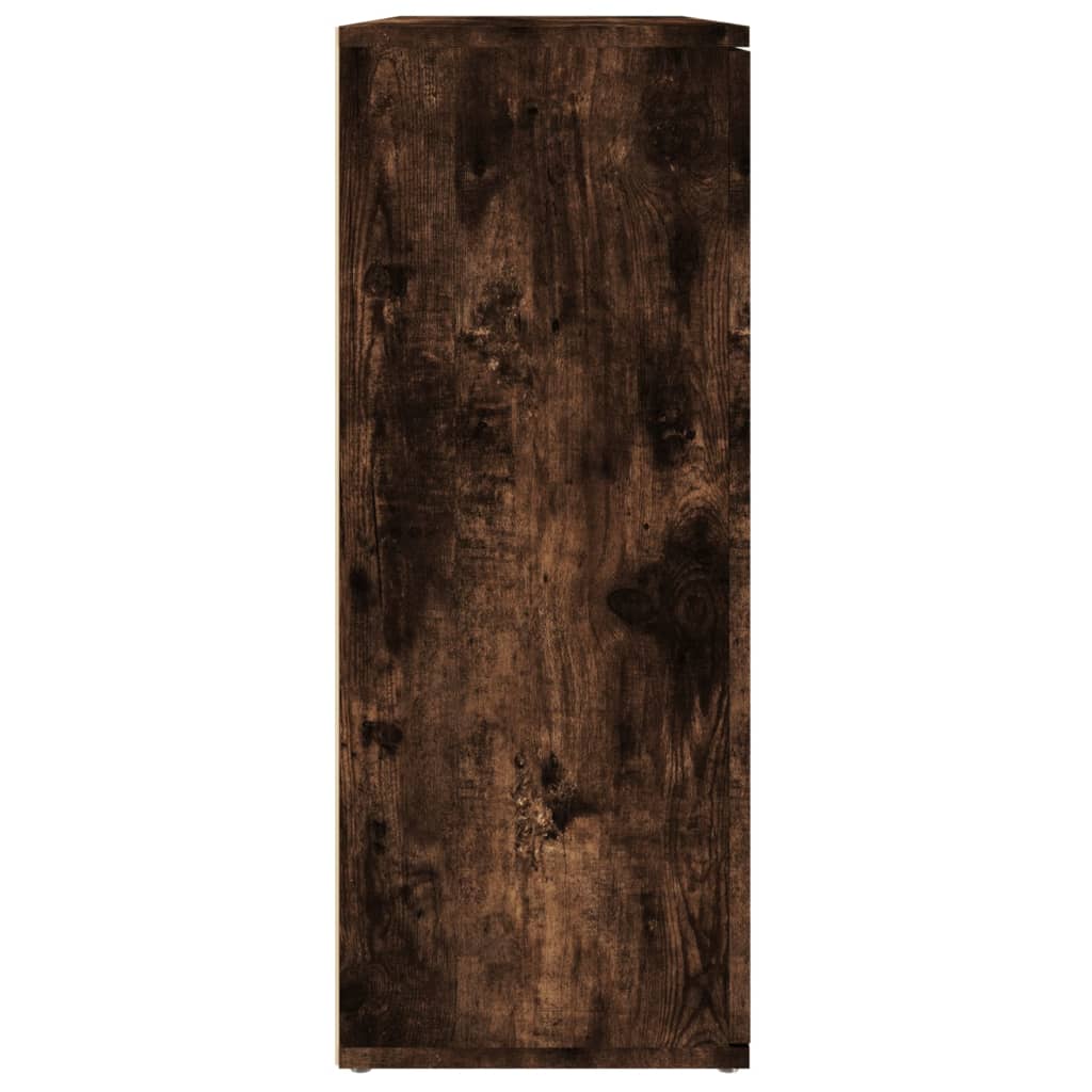 vidaXL Příborník kouřový dub 91 x 29,5 x 75 cm kompozitní dřevo