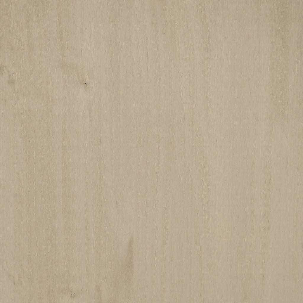 vidaXL Botník HAMAR medově hnědý 59,5 x 35 x 117 cm masivní borovice
