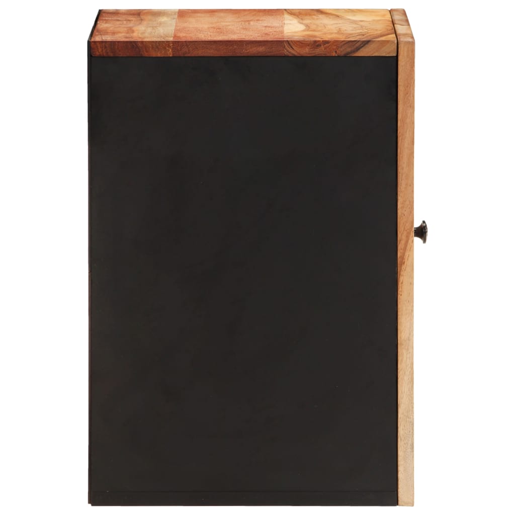 vidaXL Koupelnová nástěnná skříňka 38x33x48 cm masivní akáciové dřevo