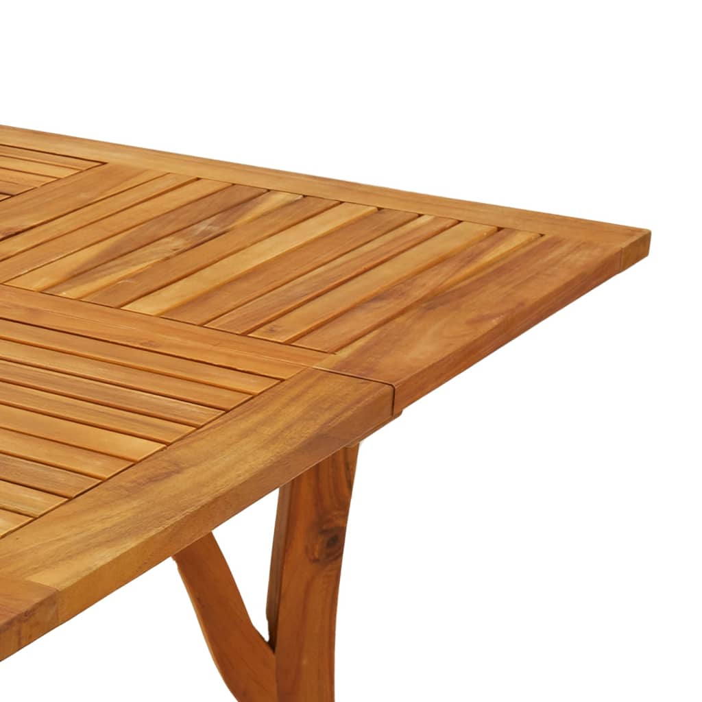 vidaXL Zahradní stůl 85 x 85 x 75 cm masivní akáciové dřevo