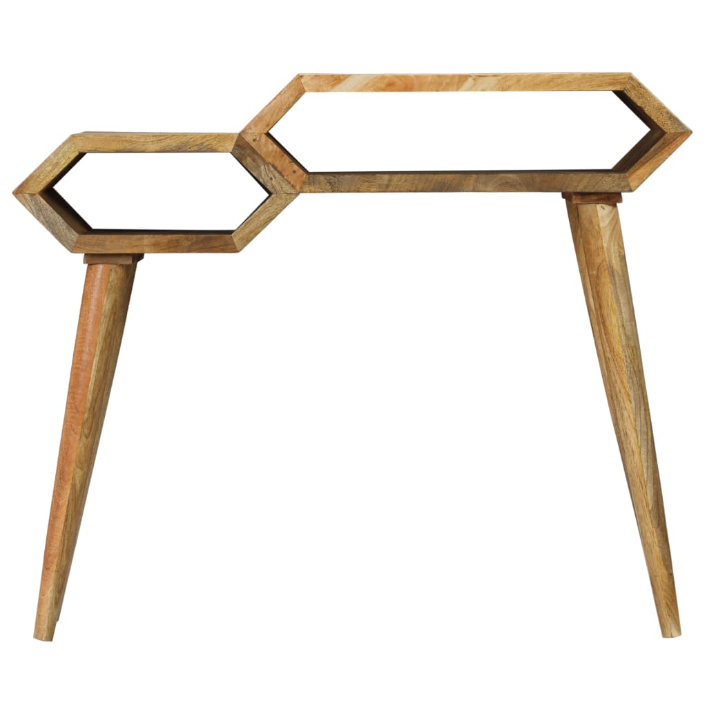 vidaXL Konzolový stolek z masivního mangovníku 90 x 35 x 76 cm