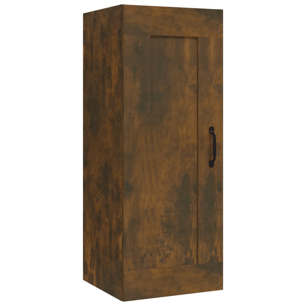 vidaXL Závěsná skříňka kouřový dub 35 x 34 x 90 cm kompozitní dřevo