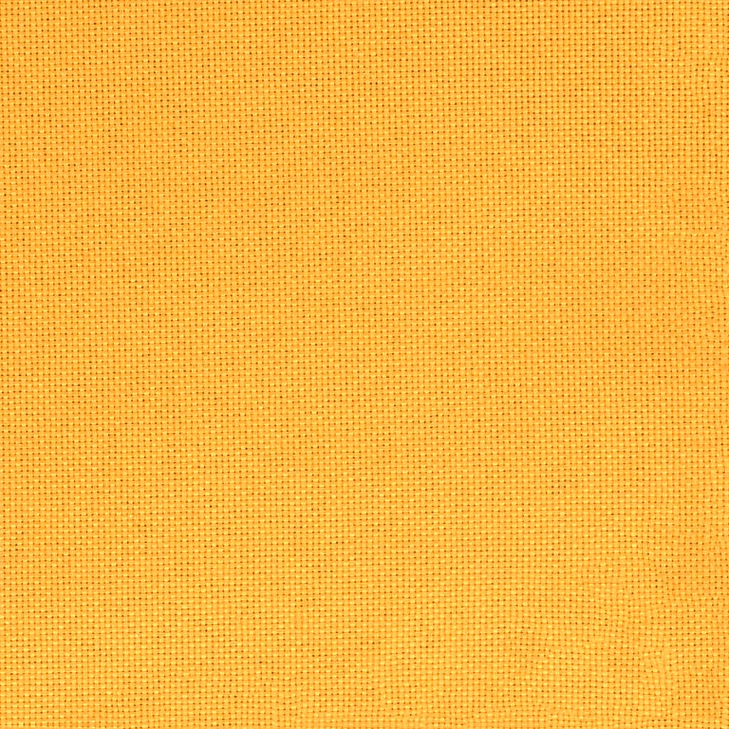 vidaXL 2místná rozkládací pohovka se 2 polštáři žlutá textil