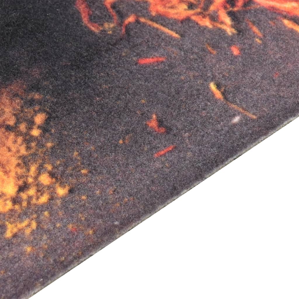 vidaXL Kuchyňský koberec pratelný Lžíce 45 x 150 cm