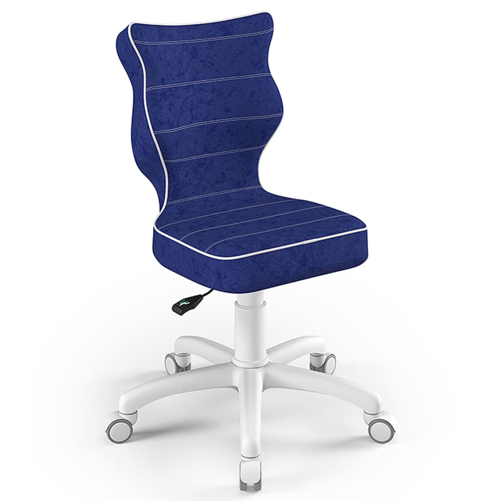 Entelo Ergonomická dětská židle Petit White Visto 06 modrá
