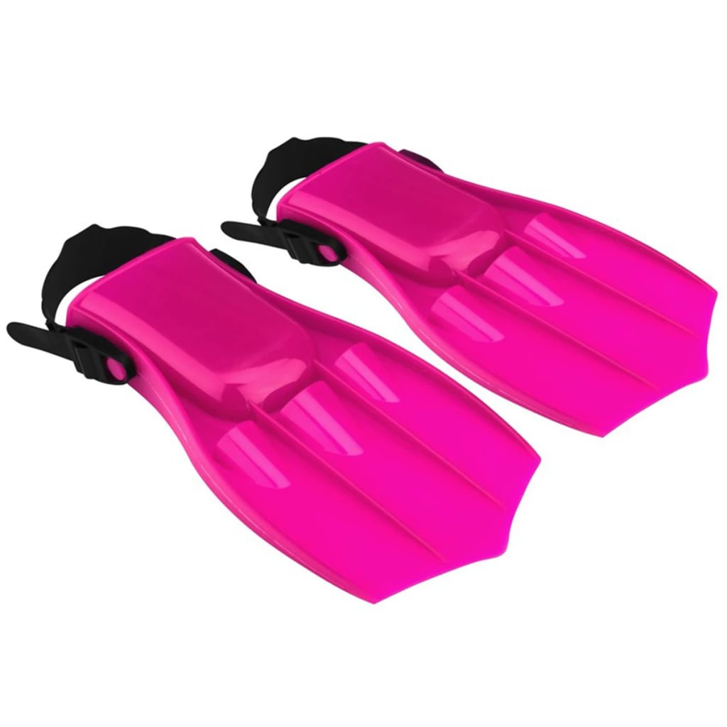 Waimea Junior potápěcí maska, šnorchl, ploutve 34-38 růžová/černá 88DS