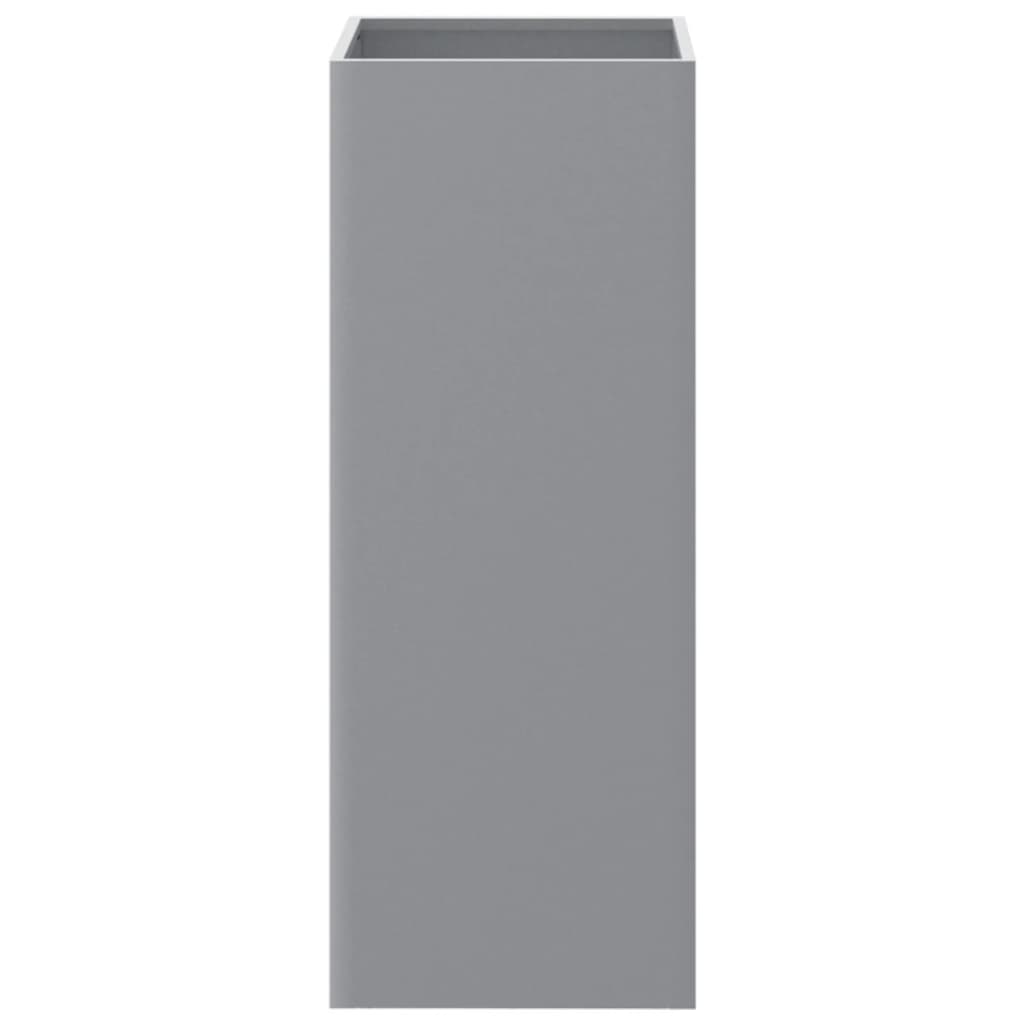 vidaXL Truhlík stříbrný 32x29x75 cm pozinkovaná ocel