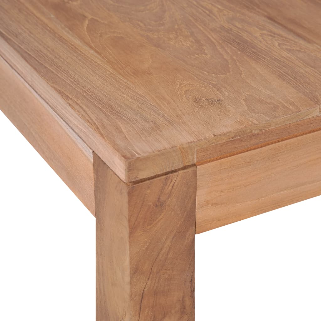 vidaXL Konferenční stolek masivní teak přírodní povrch 110x60x40 cm