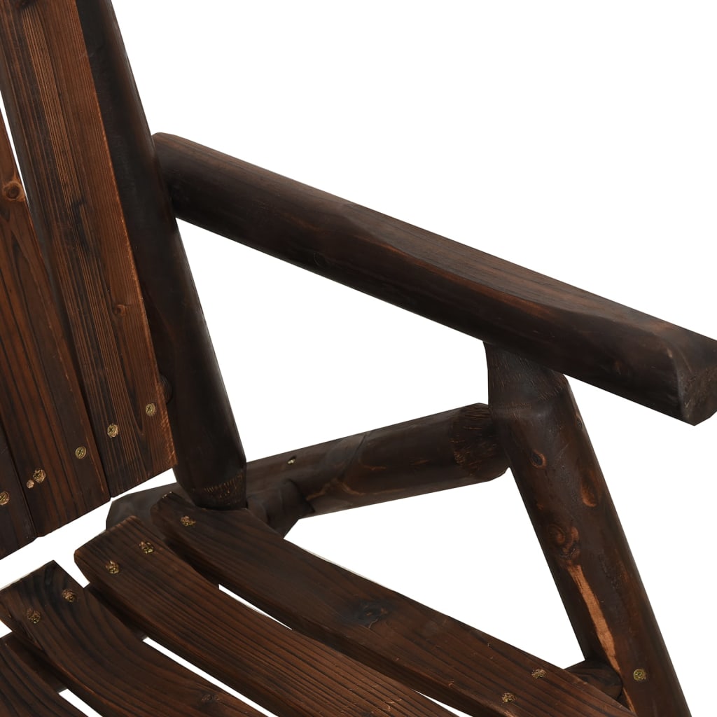 vidaXL 3dílná sada zahradního nábytku masivní smrkové dřevo