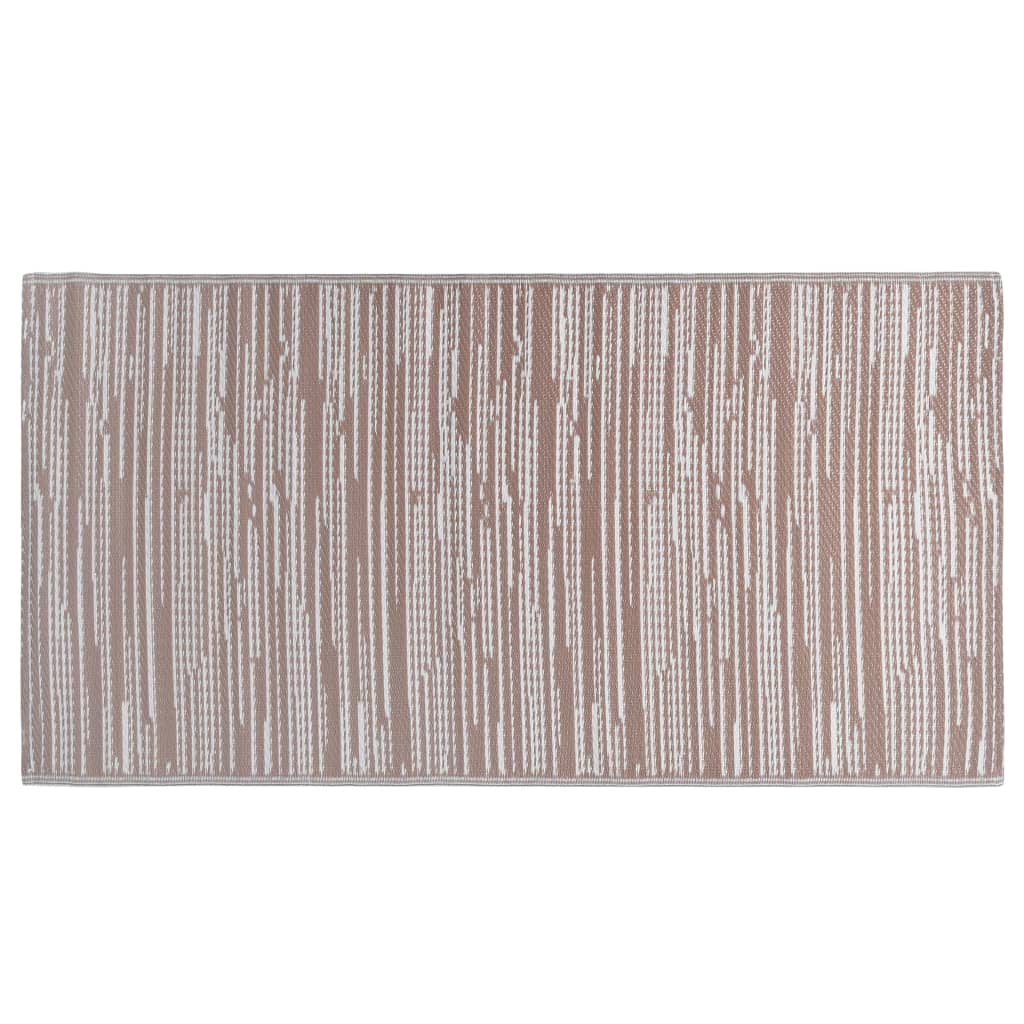 vidaXL Venkovní koberec hnědý 80 x 150 cm PP