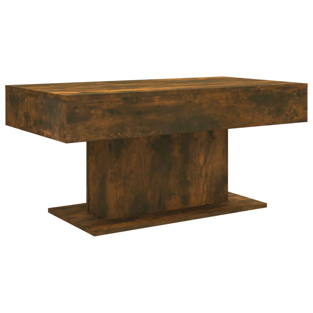vidaXL Konferenční stolek kouřový dub 96 x 50 x 45 cm kompozitní dřevo
