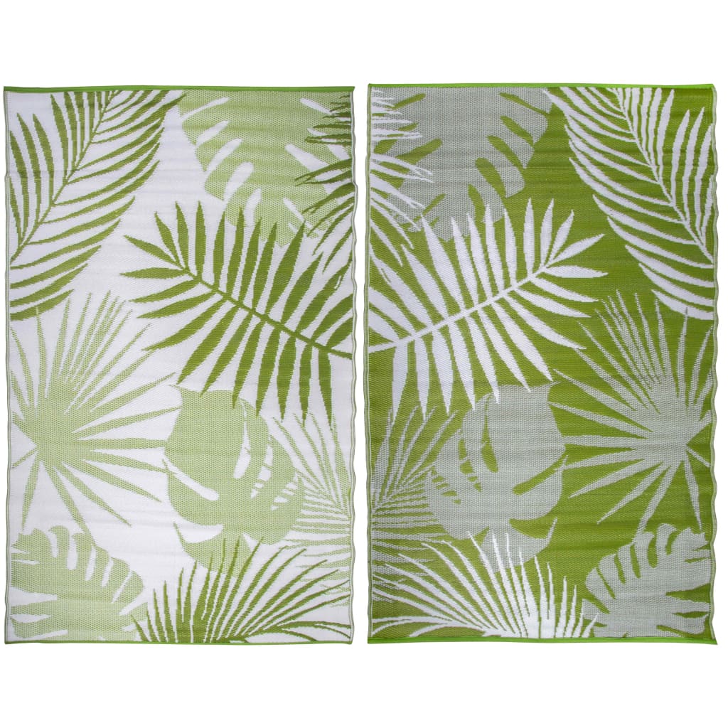 Esschert Design Venkovní koberec 241 x 152 cm pralesní listy OC22