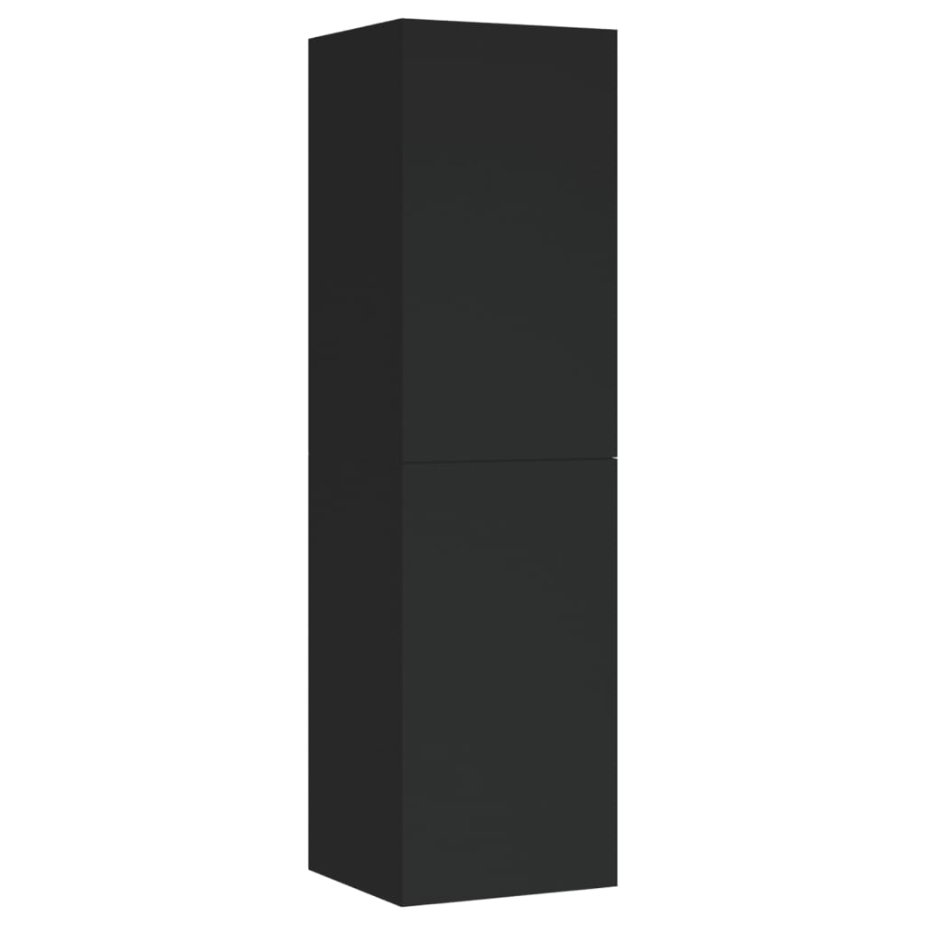 vidaXL TV stolky 2 ks černé 30,5 x 30 x 110 cm dřevotříska