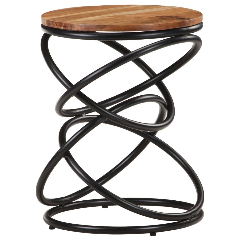 vidaXL Koncový stolek 40 x 40 x 52 cm masivní akáciové dřevo