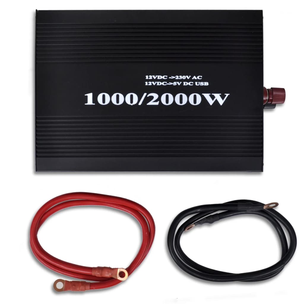 Měnič napětí 1000-2000 W s USB
