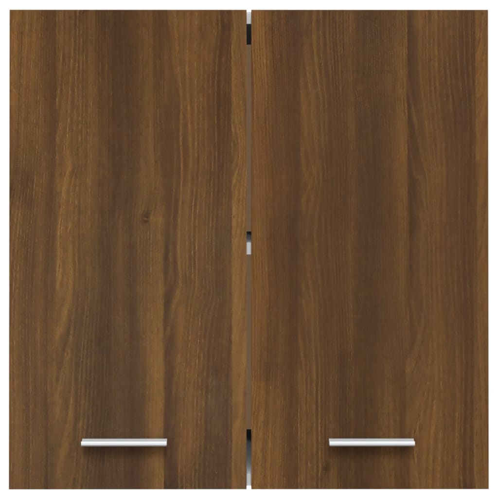 vidaXL Závěsná skříňka hnědý dub 60 x 31 x 60 cm kompozitní dřevo