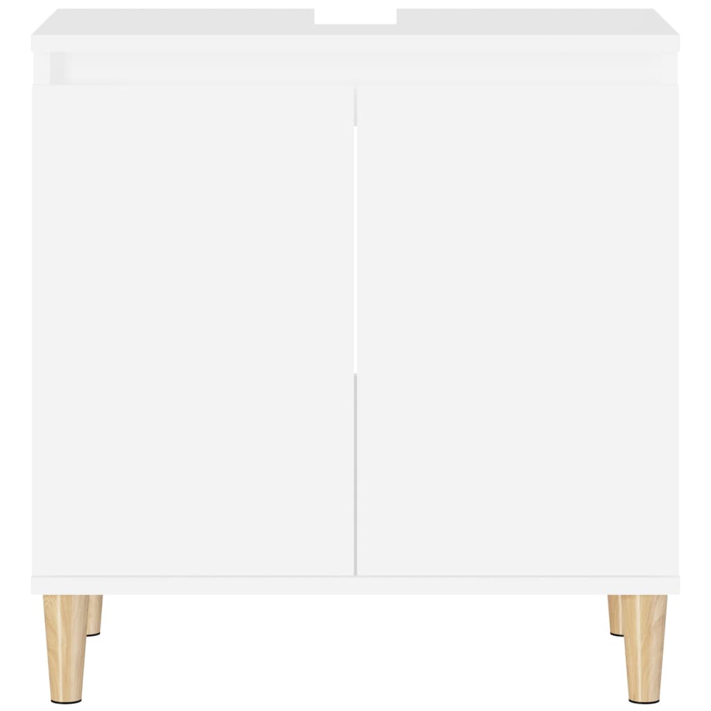 vidaXL Skříňka pod umyvadlo bílá 58 x 33 x 60 cm kompozitní dřevo