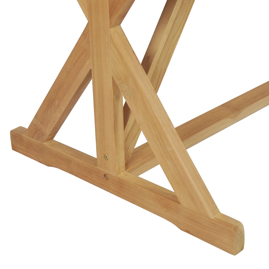 vidaXL Jídelní stůl z masivního teakového dřeva 180 x 90 x 75 cm