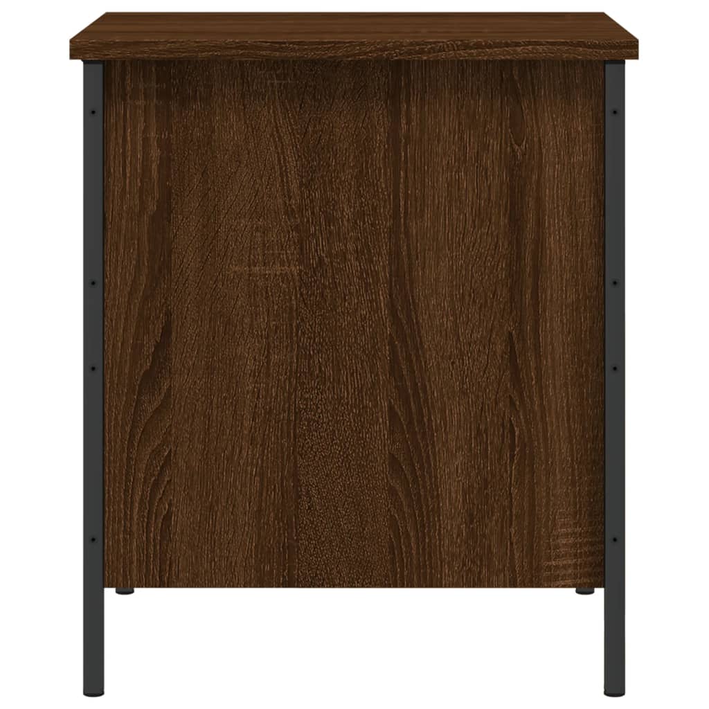 vidaXL Úložná lavice hnědý dub 40 x 42,5 x 50 cm kompozitní dřevo