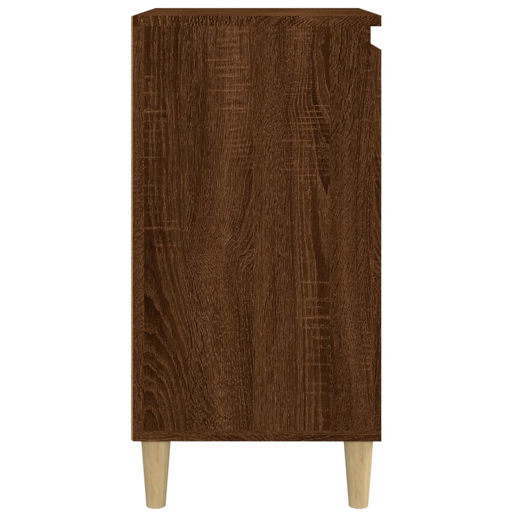 vidaXL Noční stolky 2 ks hnědý dub 40 x 35 x 70 cm kompozitní dřevo