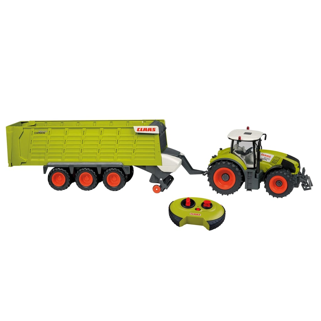 CLAAS RC traktor s přívěsem AXION870 a CARGOS9600 1:16