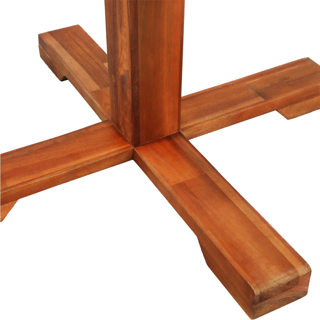 vidaXL Bistro stolek 70 x 70 cm masivní akáciové dřevo