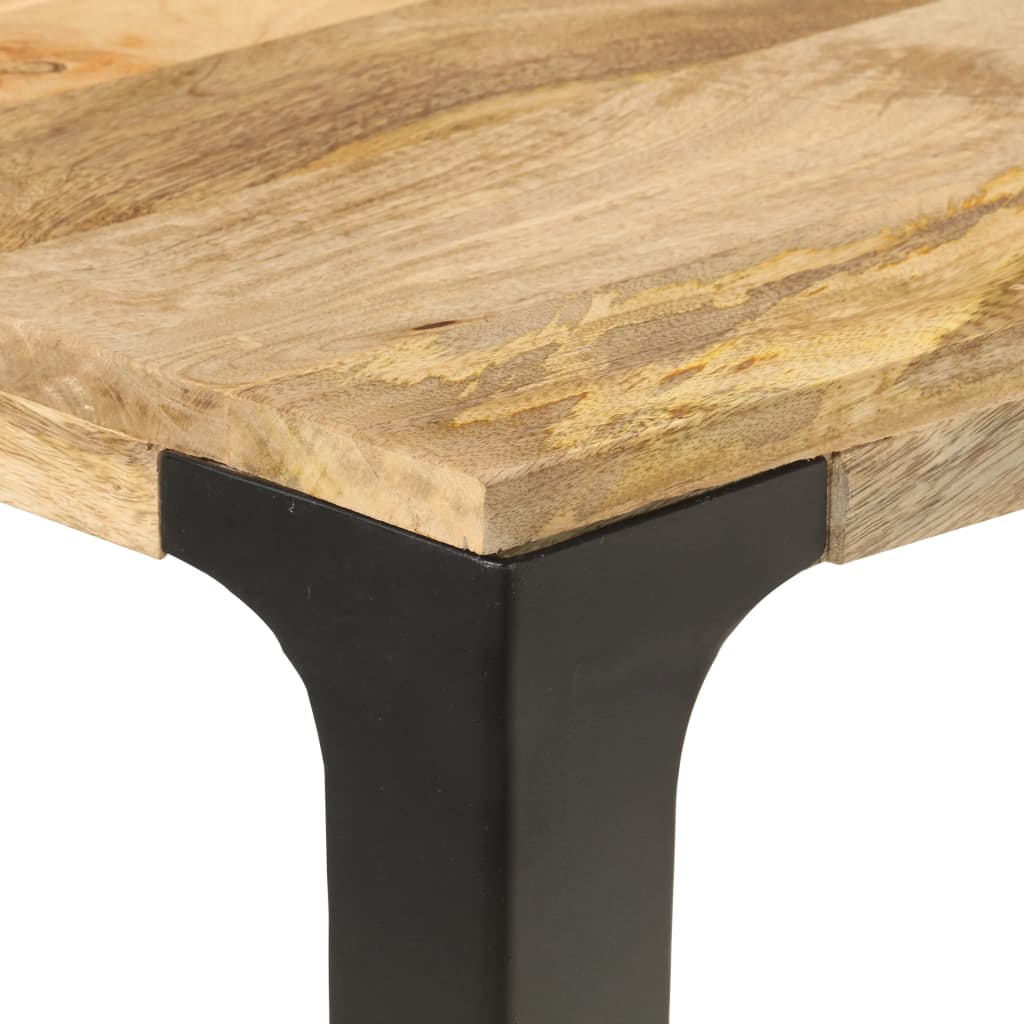 vidaXL Jídelní stůl 140 x 70 x 76 cm masivní mangovníkové dřevo
