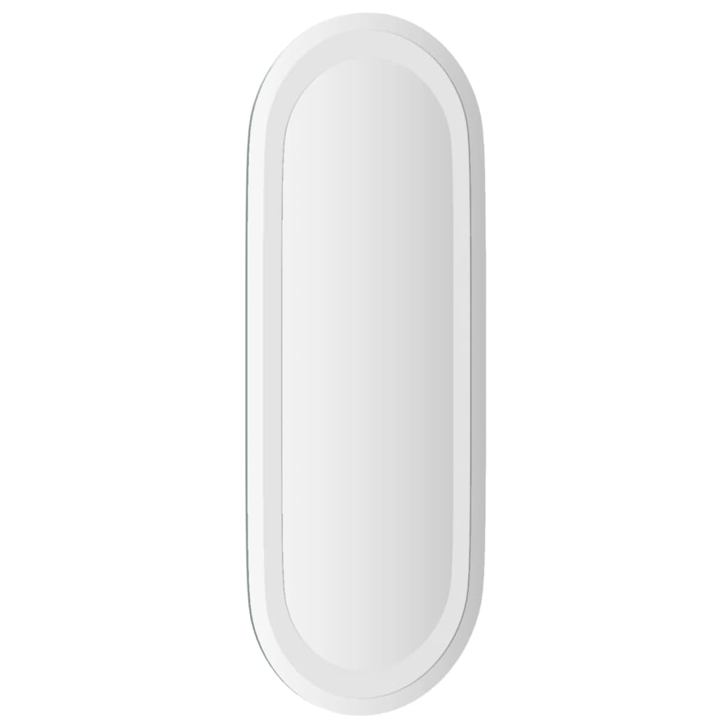 vidaXL Koupelnové LED zrcadlo 50 x 20 cm oválné